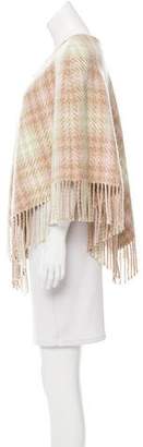 Burberry Cashmere & Wool Poncho
