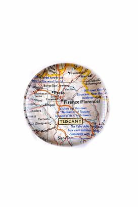 DaVinci Tuscany Map Paperweight
