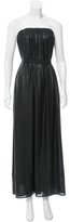 Thumbnail for your product : L'Agence Belted Strapless Dress