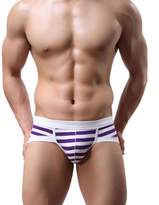 Thumbnail for your product : Underwear , Billila Men's Low-waist Stripe Cotton Sot Bries