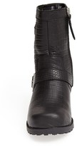 Thumbnail for your product : SoftWalk 'Bellville' Lizard Embossed Moto Boot (Women)