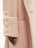 Thumbnail for your product : Alexandre Vauthier Oversized Wool-blend Boucle-tweed Coat - Light Pink