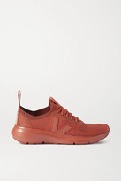 Thumbnail for your product : Rick Owens + Veja Rubber-trimmed V-knit Sneakers