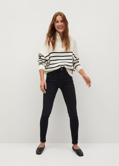 mango soho skinny high waist