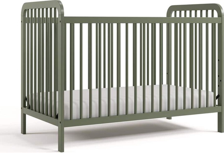 Stork Craft Pasadena Olive 3-in-1 Convertible Crib