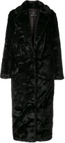 Thumbnail for your product : Unreal Fur Black Bird faux-fur coat