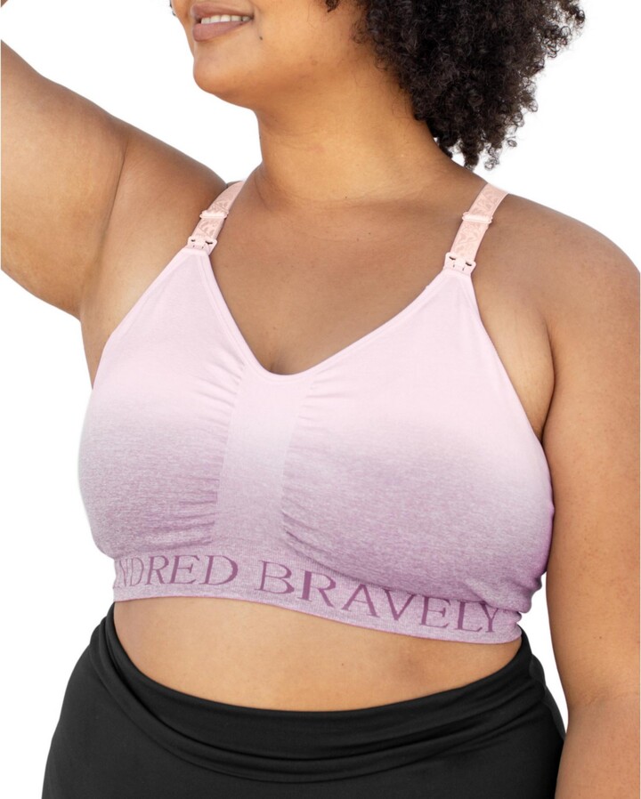 Kindred Bravely Women's Sublime Nursing Adjustable Crossover Bra - Pink Xl  : Target