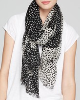Thumbnail for your product : Tory Burch Dotted Pony Logo Scarf