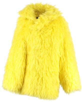 Balenciaga Faux Fur Jacket - ShopStyle