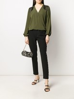Thumbnail for your product : Liu Jo High-Rise Drawstring Trousers