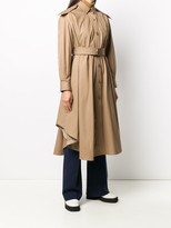 Thumbnail for your product : Kenzo Draped Hooded Trench Coat