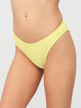 Very Mix & Match High Leg Bikini Brief - Lemon