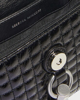 Thumbnail for your product : Rebecca Minkoff Edie Square Quilted Patent Leather Crossbody Bag