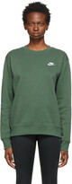 Thumbnail for your product : Nike Green Fleece Sportswear Club Sweatshirt