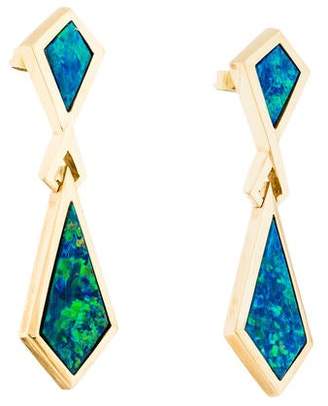 Ancona 18K Opal Drop Earrings