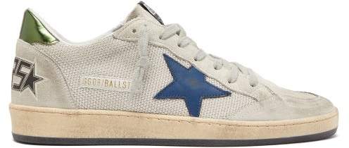 mens silver trainers