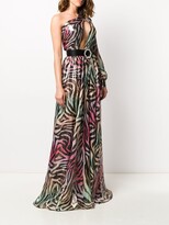 Thumbnail for your product : Philipp Plein Jungle maxi dress