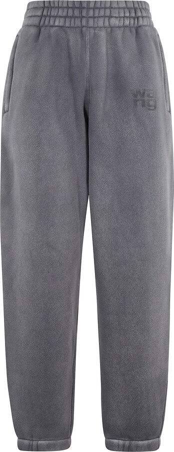 alexanderwang.t Essential Terry Classic Sweatpant Puff Paint Logo