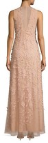 Thumbnail for your product : BCBGMAXAZRIA Tulle Floral Embroidered Sleeveless Gown