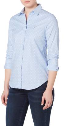 Gant Long Sleeved Shirt With Polka Dot Print