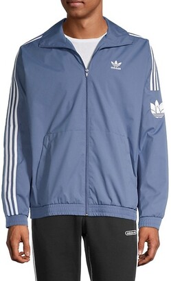 adidas Striped Recycled Polyester Jacket - ShopStyle