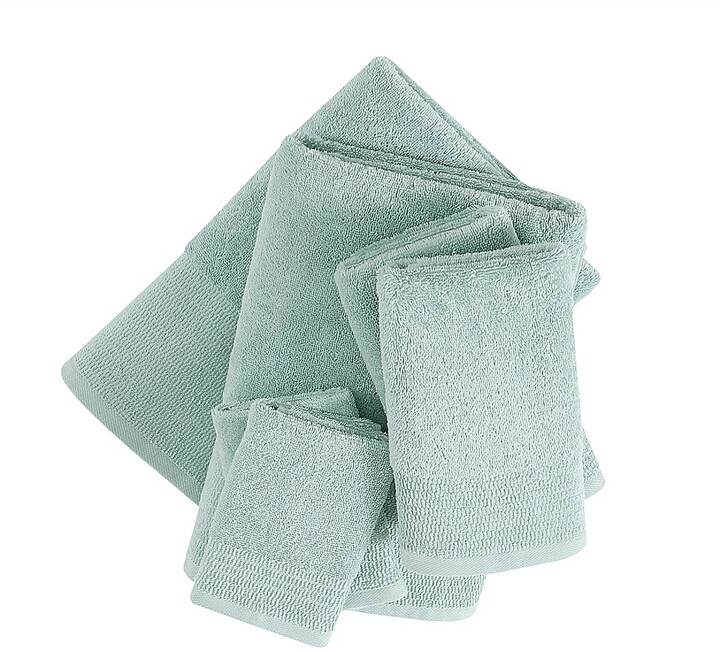 Laura Ashley Juliette 3-Piece White Cotton Terry Towel Set