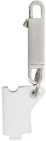 Thumbnail for your product : Rick Owens White Leather Tiny Lighter Case Keychain