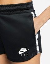 Thumbnail for your product : Nike air logo tape shorts in black