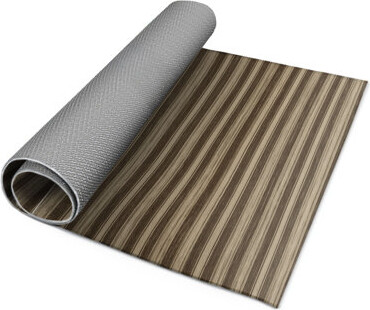 Bloomsbury Market HorizontalStripes Brown Indoor and Outdoor Area Rug