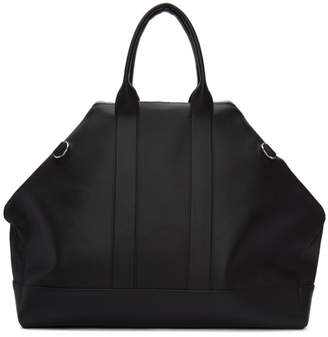 Alexander McQueen Black East West De Manta Shopper Duffle Bag