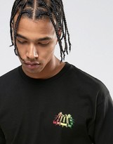 Thumbnail for your product : HUF T-Shirt With Pyramid Logo Back Print