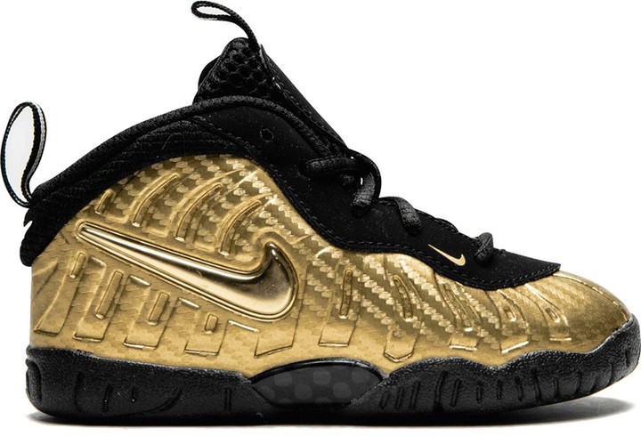 gold nikes for kids