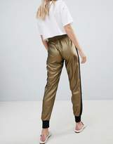 Thumbnail for your product : Soaked In Luxury Gold Retro Joggers Co ord