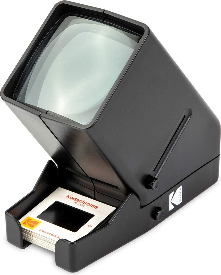 Kodak 35mm Film and Slide Viewer, Photo Slide Viewer with 3X Magnification for 35mm Slides & Film