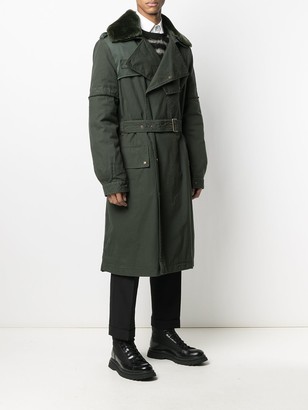 Mr & Mrs Italy x Nick Wooster belted trench coat