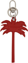 Thumbnail for your product : Palm Angels Red Palm Tree Keychain