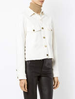 Thumbnail for your product : Nk lace-up detail denim jacket