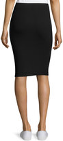 Thumbnail for your product : ATM Anthony Thomas Melillo Pull-On Knit Tube Skirt, Black