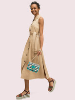 Thumbnail for your product : Kate Spade Sleeveless Shirtdress