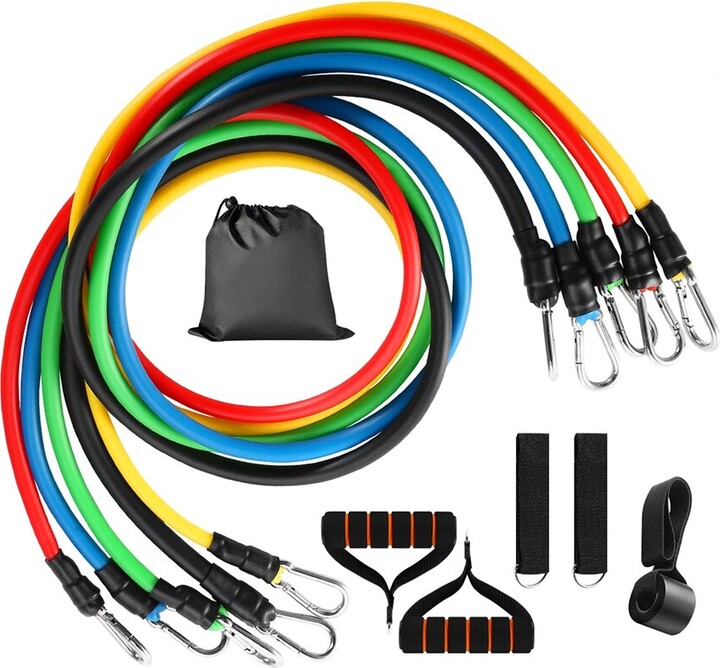 Fresh Fab Finds 11Pc Resistance Bands Set