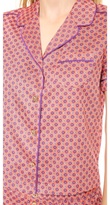 Thumbnail for your product : Juicy Couture Printed Sateen PJ Top