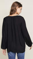 Thumbnail for your product : Theory Theory Gathered Long Sleeve Top
