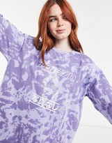 Thumbnail for your product : Daisy Street Tokyo tie-dye long-sleeved sweater dress