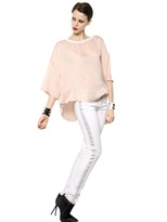 Thumbnail for your product : Faith Connexion Oversized Satin Top