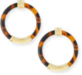 Thumbnail for your product : Miseno Limited Edition 18k Animal-Print Hoop Earrings w/ Diamonds
