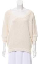 Thumbnail for your product : VPL Crew Neck Short Sleeve Sweater