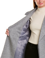 Thumbnail for your product : Cole Haan Tie-Waist Wool & Alpaca-Blend Wrap Coat