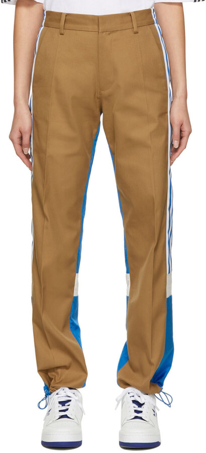 adidas Brown 'The Blue Version' Woven Track Pants - ShopStyle