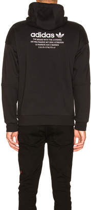 adidas NMD Full Zip Hoodie in Black | FWRD