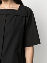 Thumbnail for your product : Givenchy Pleated Cotton Minidress